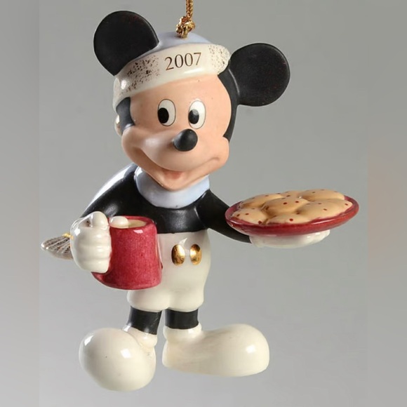 #883 2007 Lenox Porcelain China Annual Ornament Mickey’s...